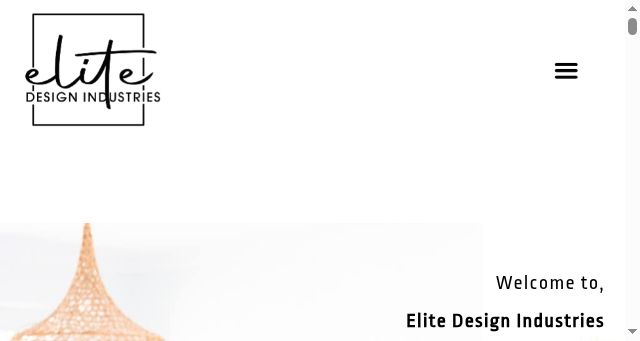 Screenshot of elitedesignindustries.com.au