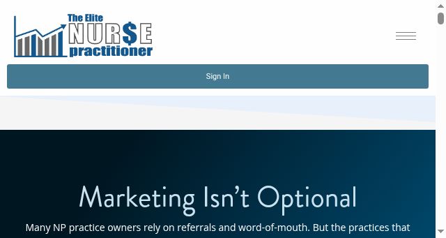 Screenshot of elitenp.com