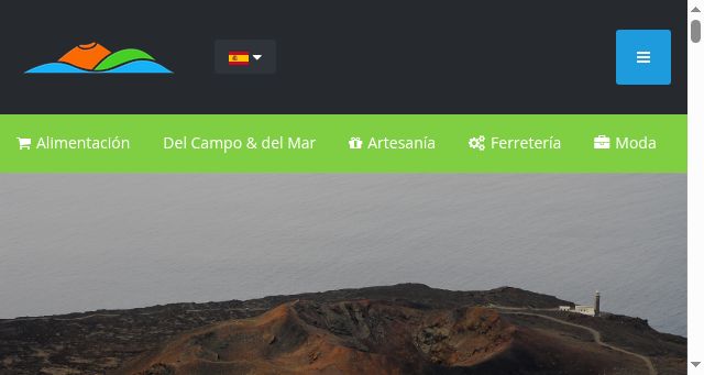 Screenshot of elpinardeelhierro.es