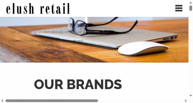 Screenshot of elushretail.com