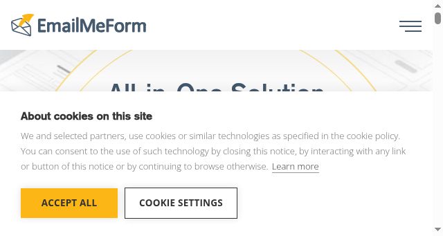 Screenshot of emailmeform.com