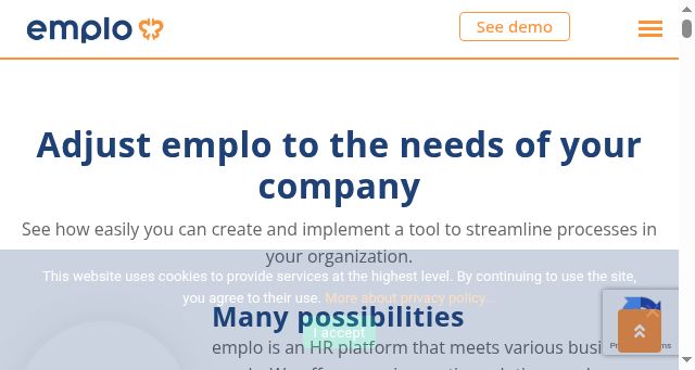 Screenshot of emplo.com