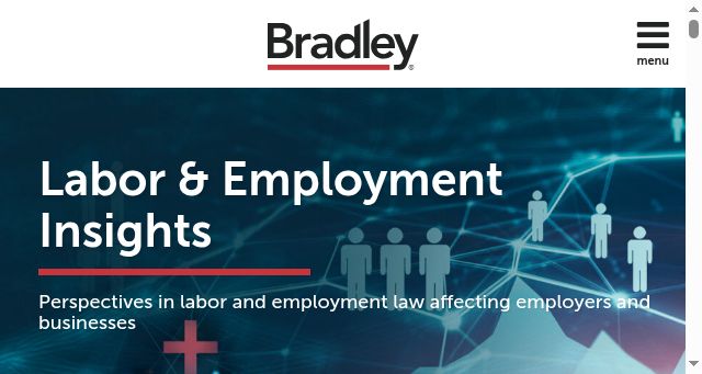 Screenshot of employmentlawinsights.com