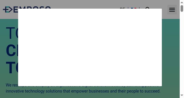 Screenshot of emposo.com