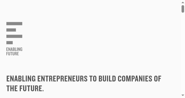 Screenshot of enablingfuture.com