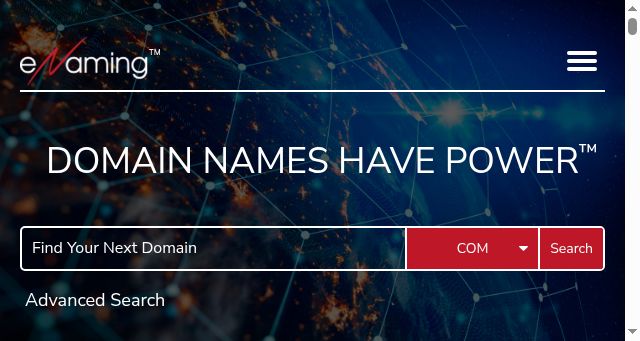 Screenshot of enaming.com