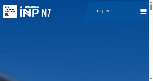 Screenshot of enseeiht.fr