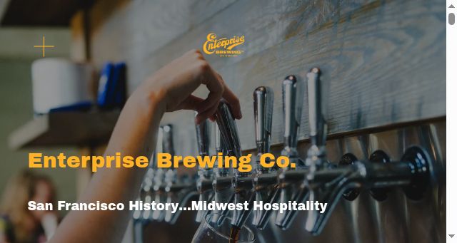 Screenshot of enterprisebeer.com
