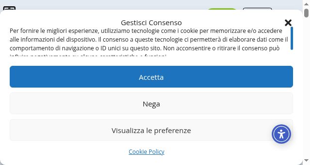 Screenshot of entrafacile.it