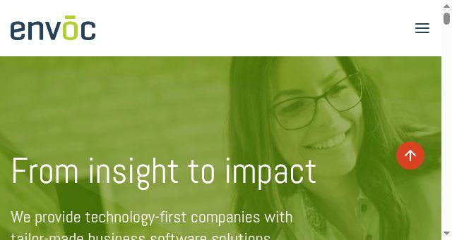 Screenshot of envoc.com