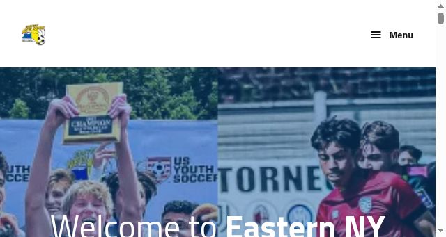 Screenshot of enysoccer.com