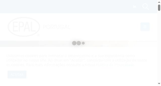 Screenshot of epal-paletesportugal.pt
