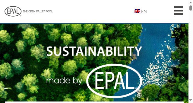 Screenshot of epal-pallets.org