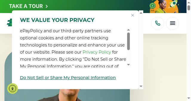 Screenshot of epaypolicy.com