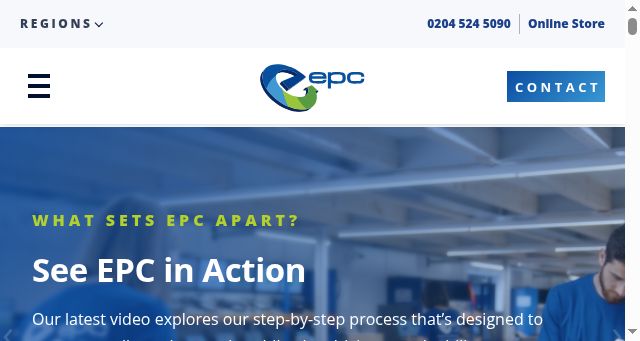 Screenshot of epcglobalsolutions.uk