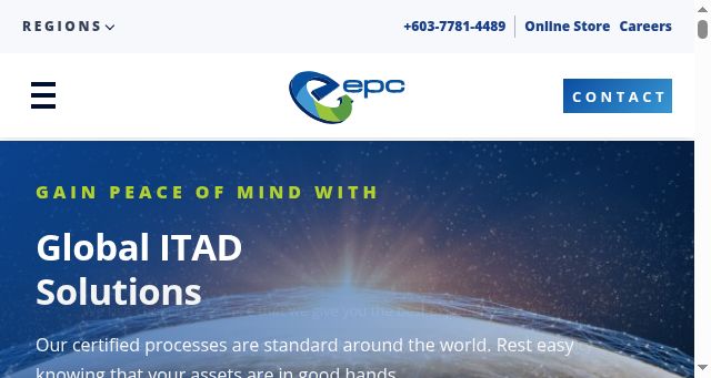 Screenshot of epcmalaysia.com