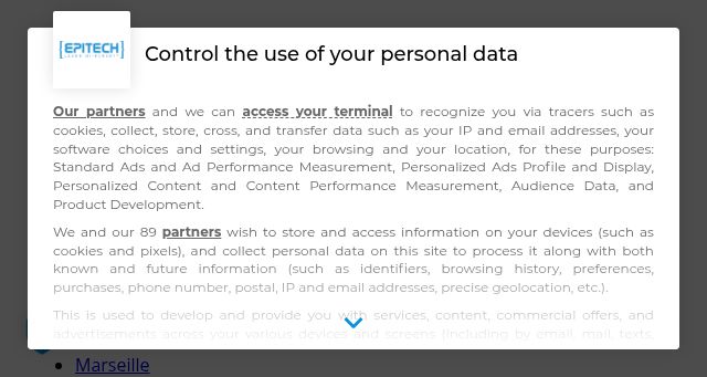 Screenshot of epitech.africa