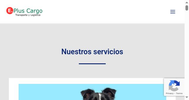 Screenshot of epluscargo.cl