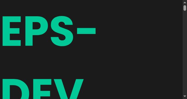 Screenshot of eps-dev.de