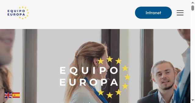 Screenshot of equipoeuropa.org