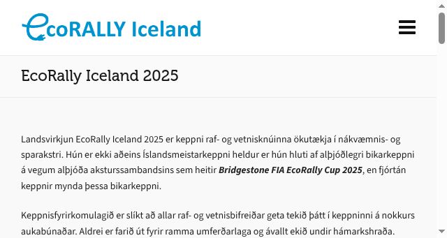 Screenshot of erally.is