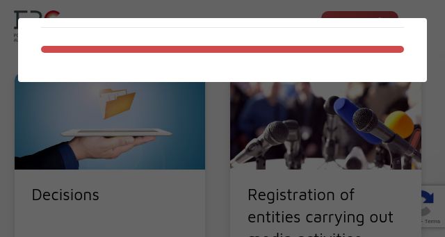 Screenshot of erc.pt