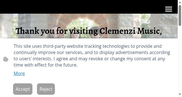 Screenshot of ericclemenzi.com
