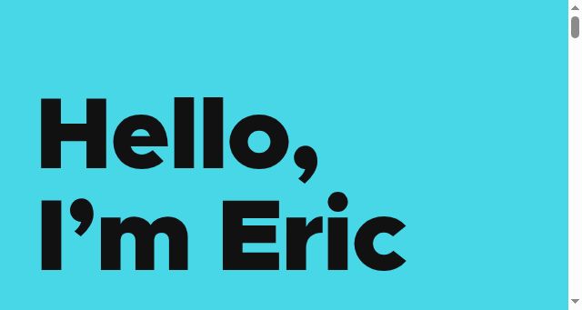 Screenshot of ericwbailey.website