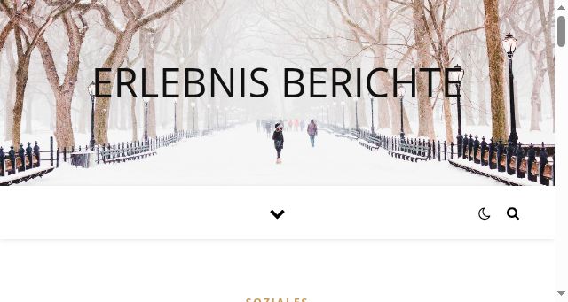 Screenshot of erlebnis-berichte.de