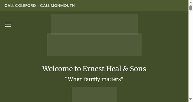Screenshot of ernest-heal.co.uk