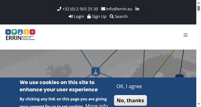 Screenshot of errin.eu