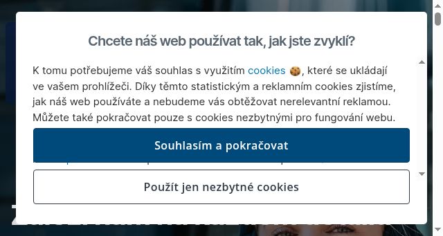 Screenshot of erstepremier.cz