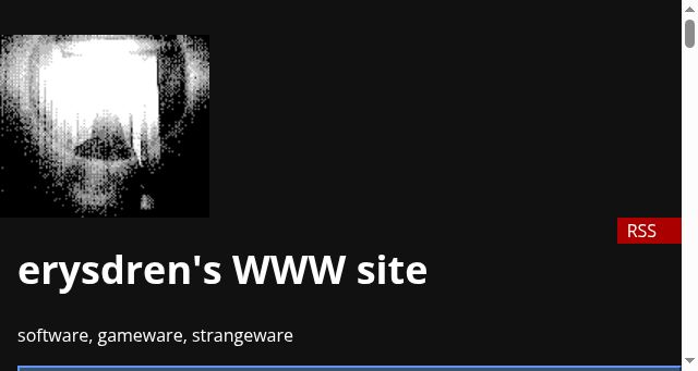 Screenshot of erysdren.me