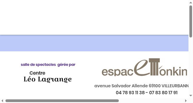 Screenshot of espacetonkin.fr