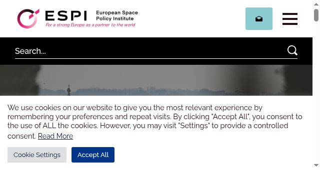 Screenshot of espi.eu