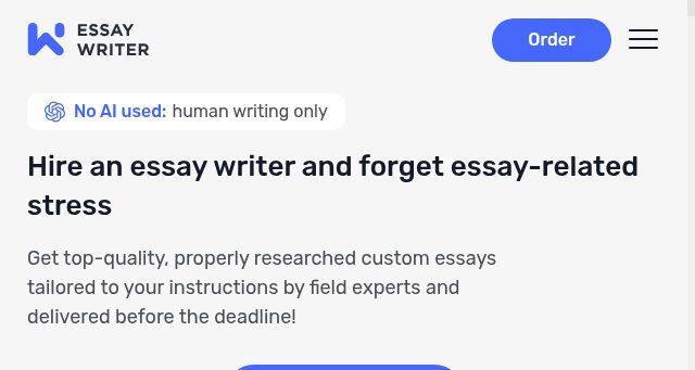 Screenshot of essaywriter.org
