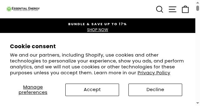 Screenshot of essentialenergy.solutions