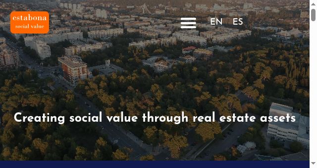 Screenshot of estabonasocialvalue.com