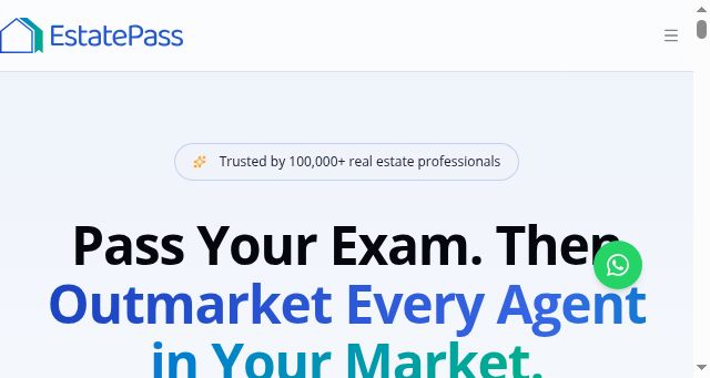 Screenshot of estatepass.ai