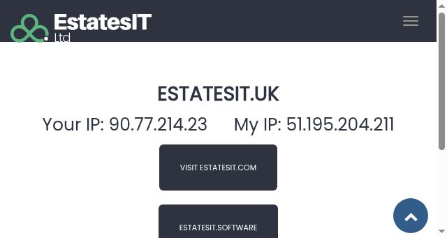 Screenshot of estatesit.uk