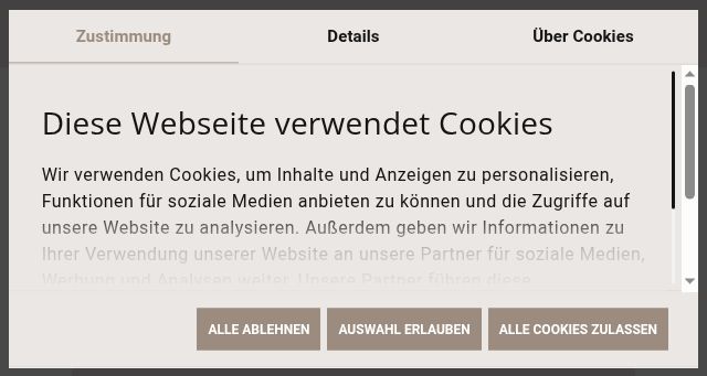 Screenshot of esterhazy.at