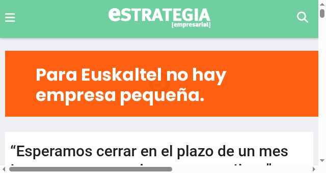 Screenshot of estrategia.net
