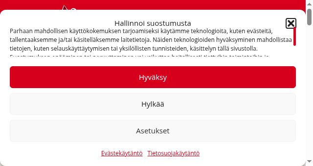 Screenshot of estrella.fi
