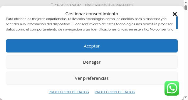 Screenshot of estudilapizazul.com