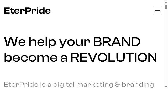 Screenshot of eterpride.com