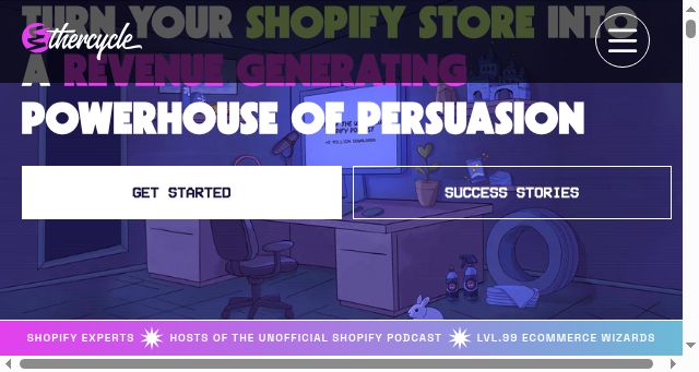 Screenshot of ethercycle.com