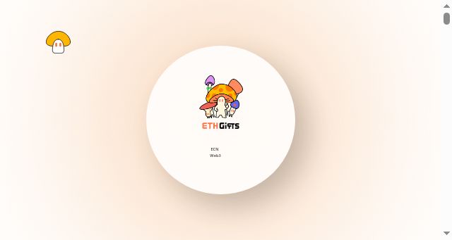 Screenshot of ethgifts.com