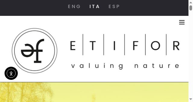 Screenshot of etifor.com