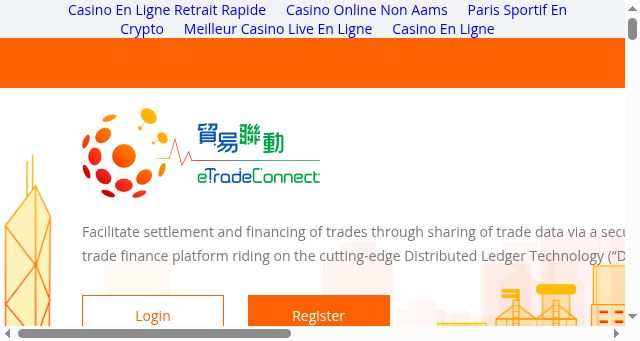 Screenshot of etradeconnect.net