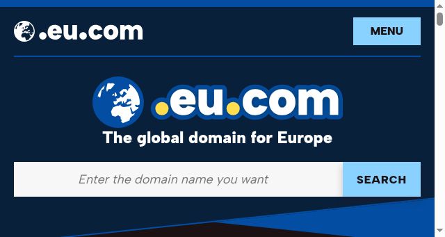 Screenshot of eu.com